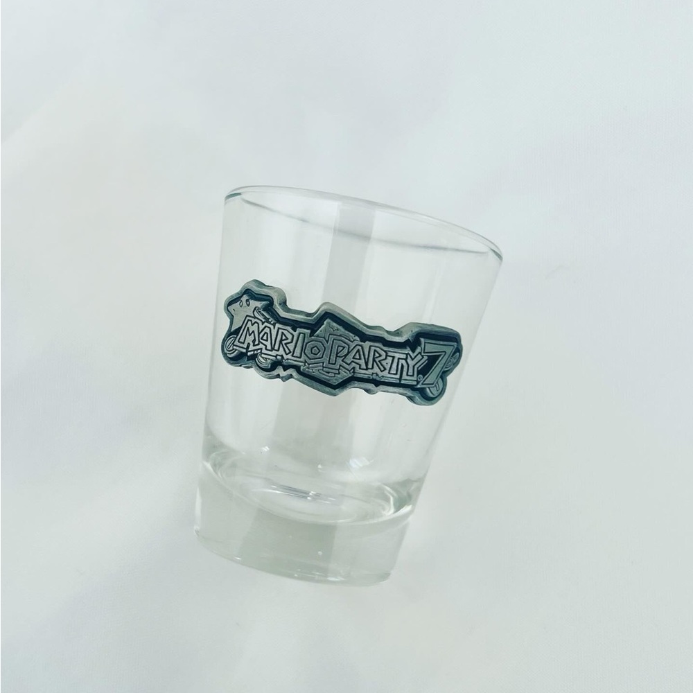 Mario Party 7 Shot Glass Nintendo Gamecube Employee Promo RARE